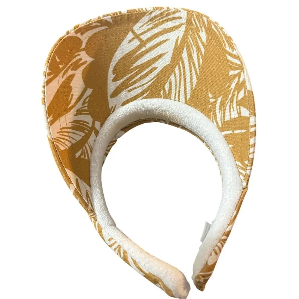 Madewell Headband Visor, Desert Dune, Terry Lined Band